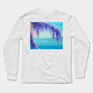 Wisteria by the sea Long Sleeve T-Shirt